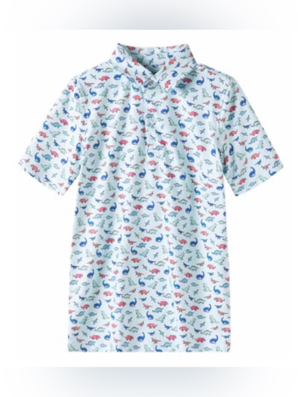 MERIPEX Boys Dino Performance Polo - YL